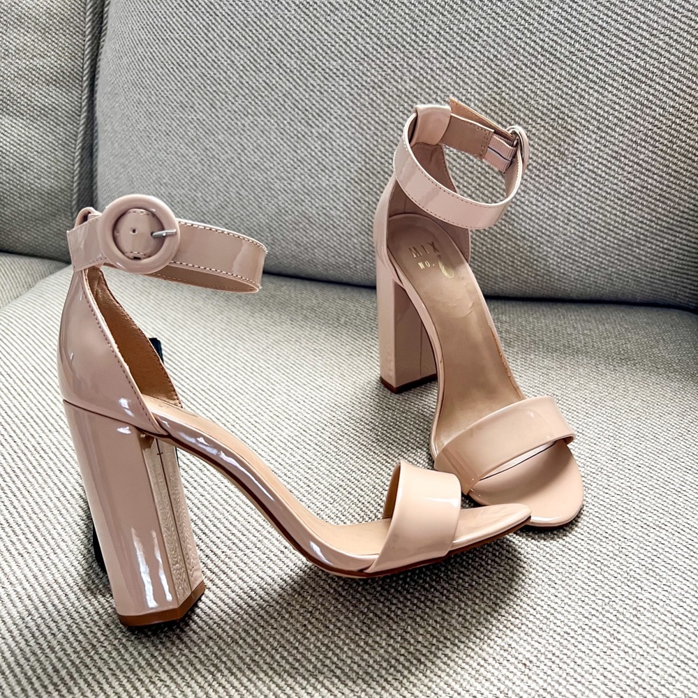 Mix No. 6 Avrey heels in Natural
